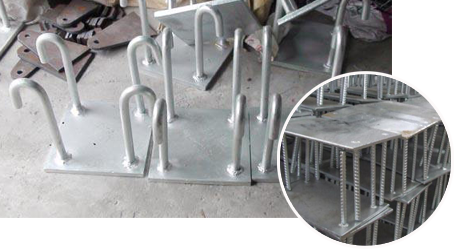 預(yù)埋板，地腳螺栓